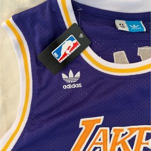 ADIDAS Hardwood Classics Lakers Basketball Jersey